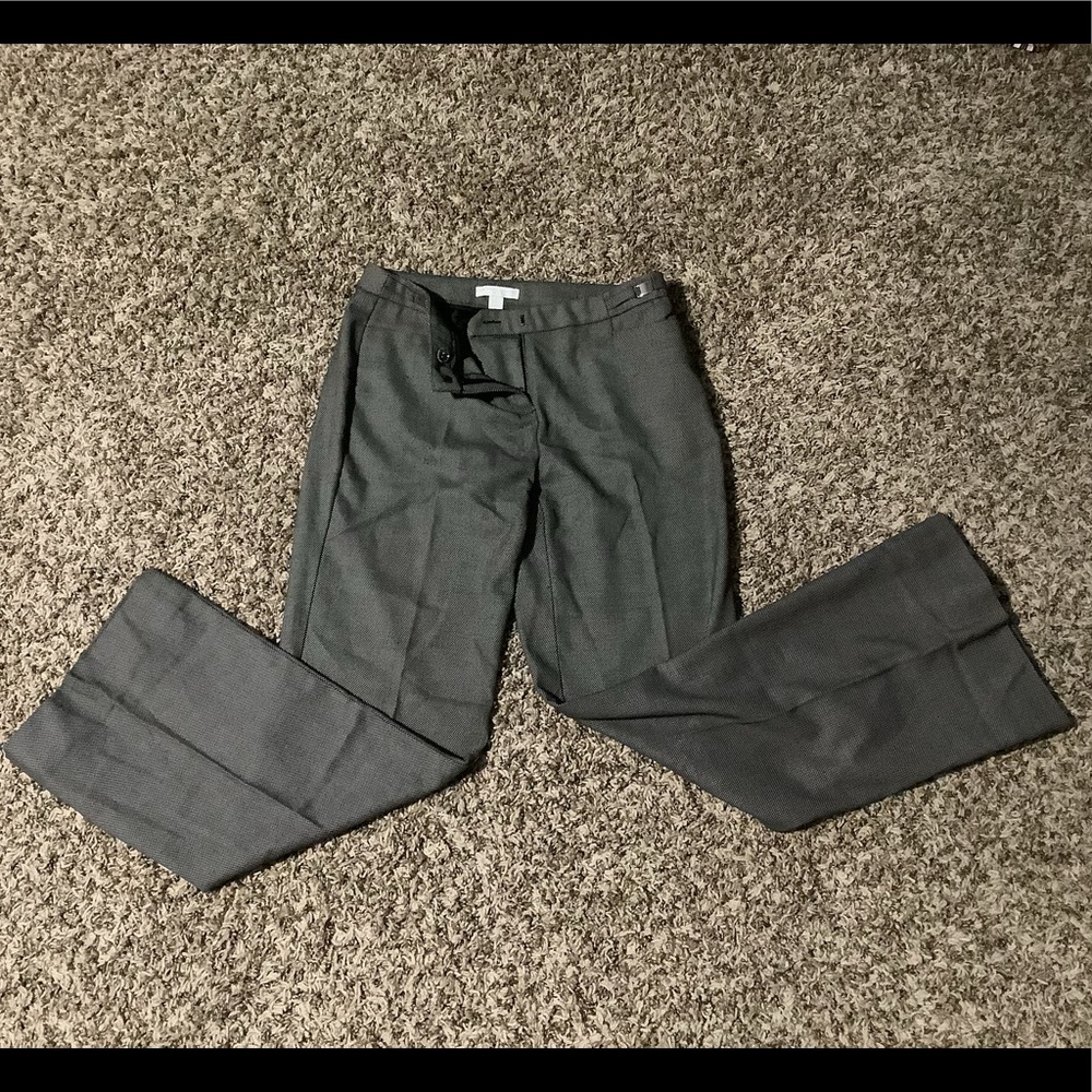 ๐ New York & Company Stretch - Gray/Black Slacks (Size 0 - Average) - Picture 5 of 6